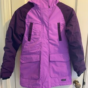 Lands End Kids Squall Waterproof Insulated Winter Parka w/ Grow-A-Long Sleeves